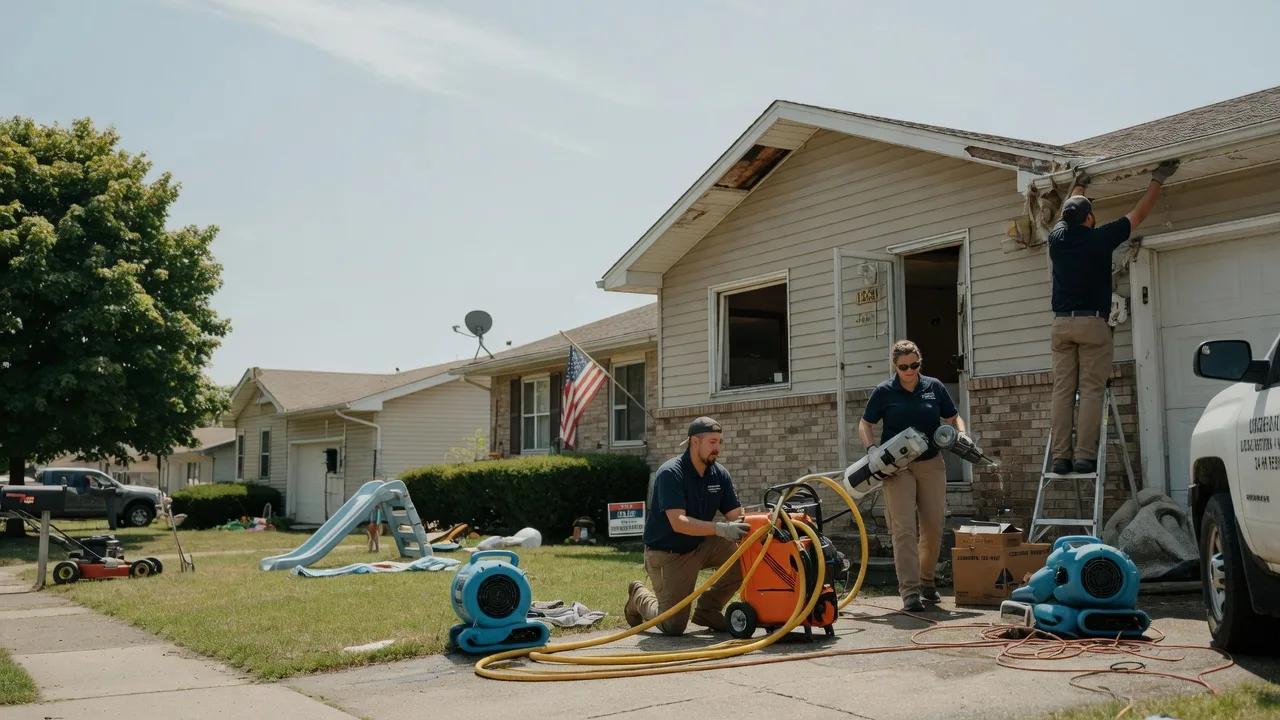 Water Damage Restoration in Valentines, VA near me